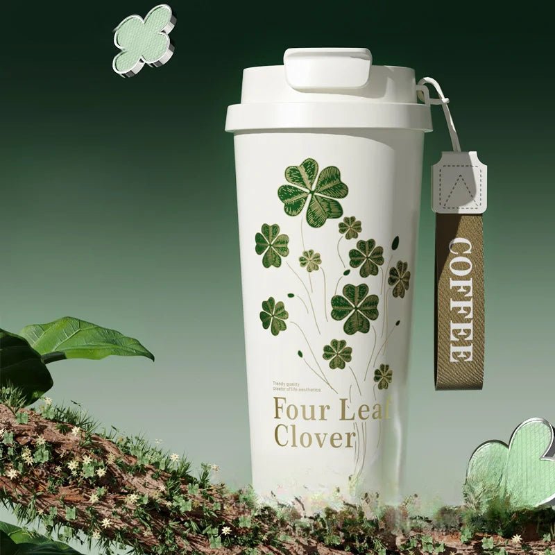 Lucky Four - Leaf Clover Water Cup - Featured Mart