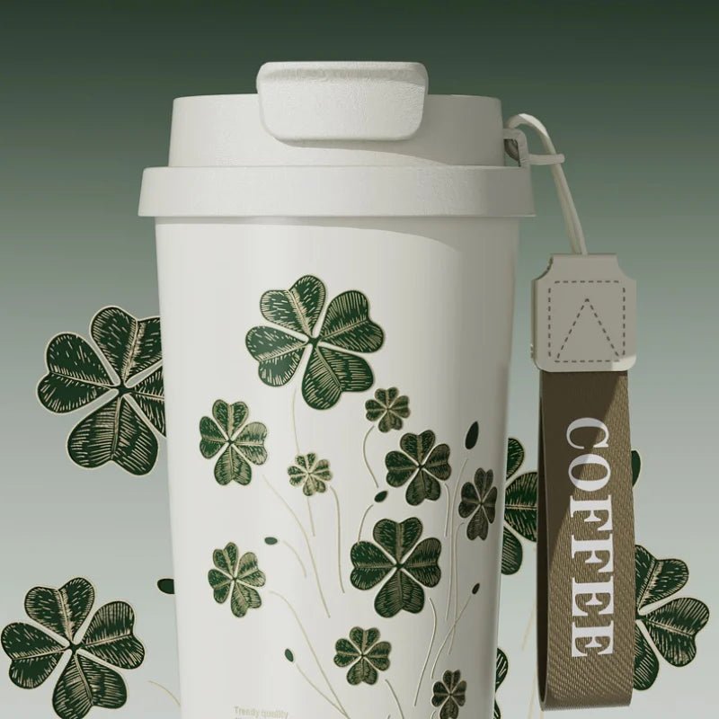 Lucky Four - Leaf Clover Water Cup - Featured Mart