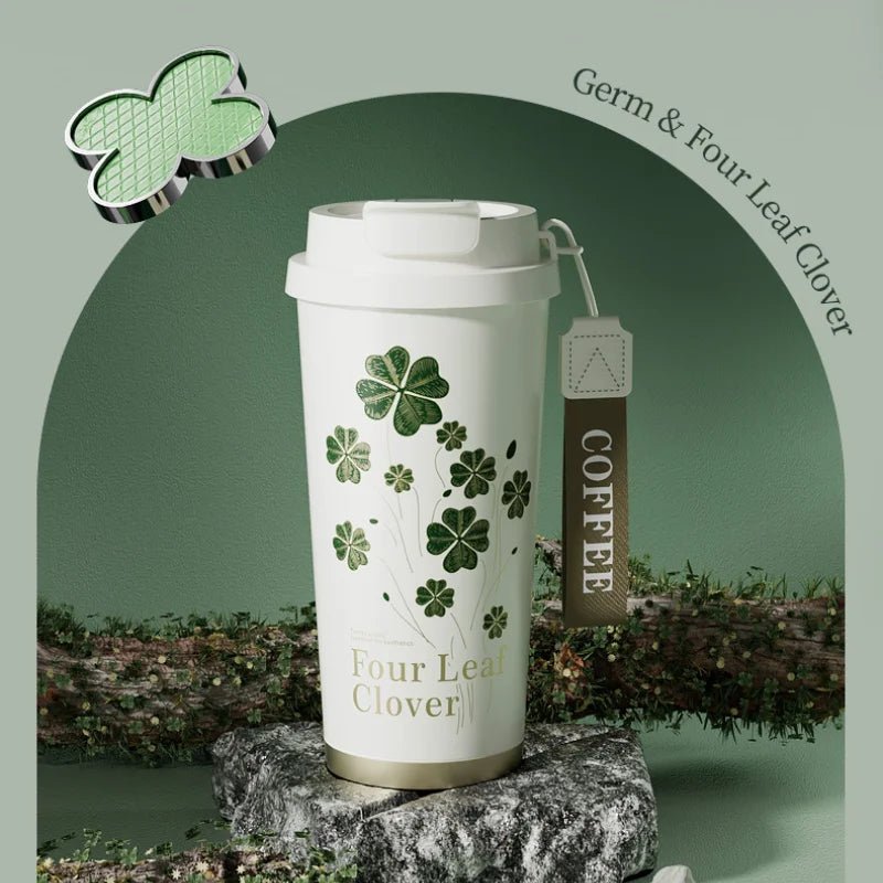 Lucky Four - Leaf Clover Water Cup - Featured Mart
