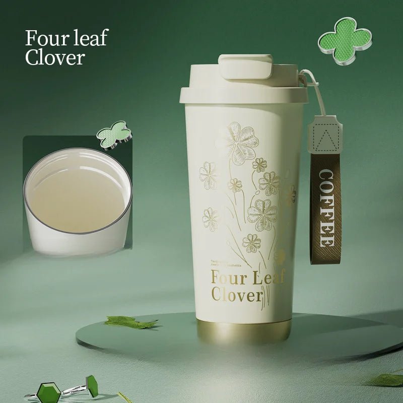 Lucky Four - Leaf Clover Water Cup - Featured Mart