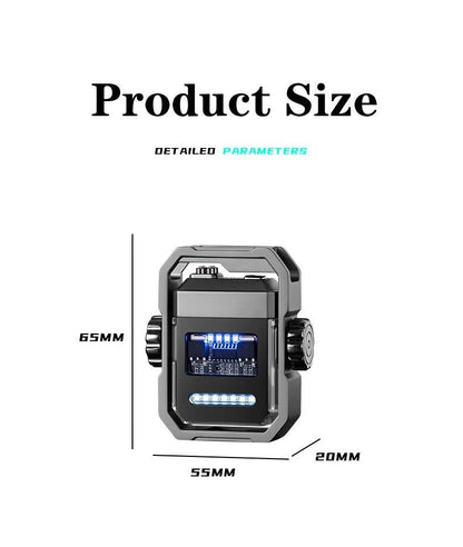 Mecha Arc Lighter – Windproof, Fast - Charging, Fidget Spinner - Featured Mart