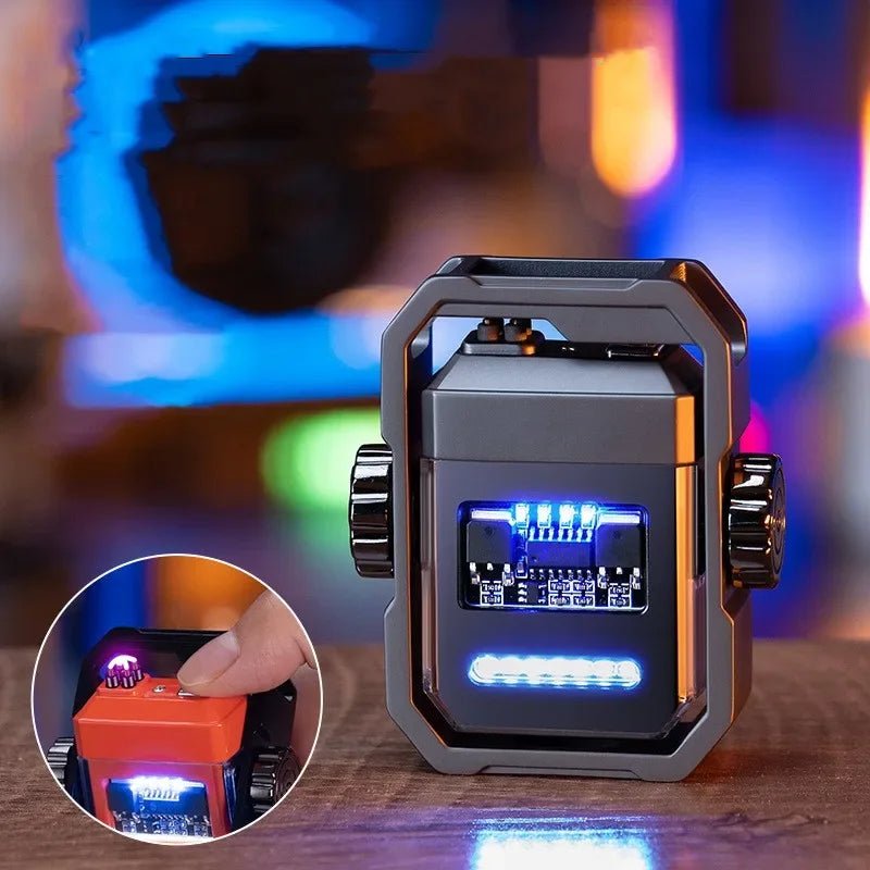 Mecha Arc Lighter – Windproof, Fast - Charging, Fidget Spinner - Featured Mart