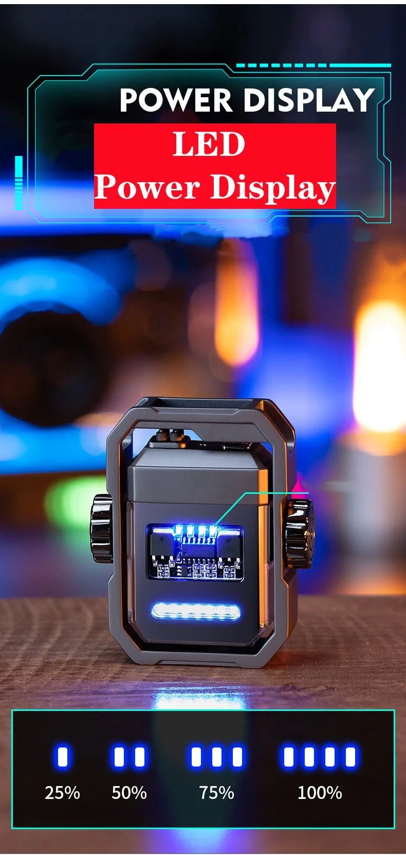Mecha Arc Lighter – Windproof, Fast - Charging, Fidget Spinner - Featured Mart