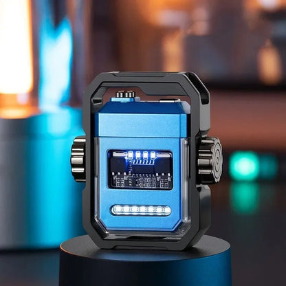Mecha Arc Lighter – Windproof, Fast - Charging, Fidget Spinner - Featured Mart