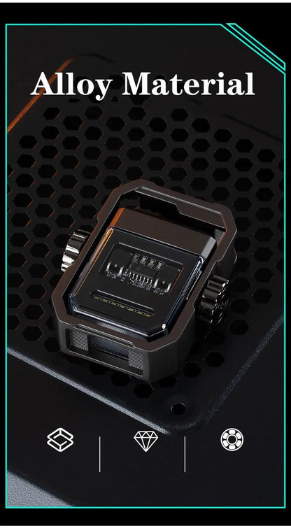 Mecha Arc Lighter – Windproof, Fast - Charging, Fidget Spinner - Featured Mart