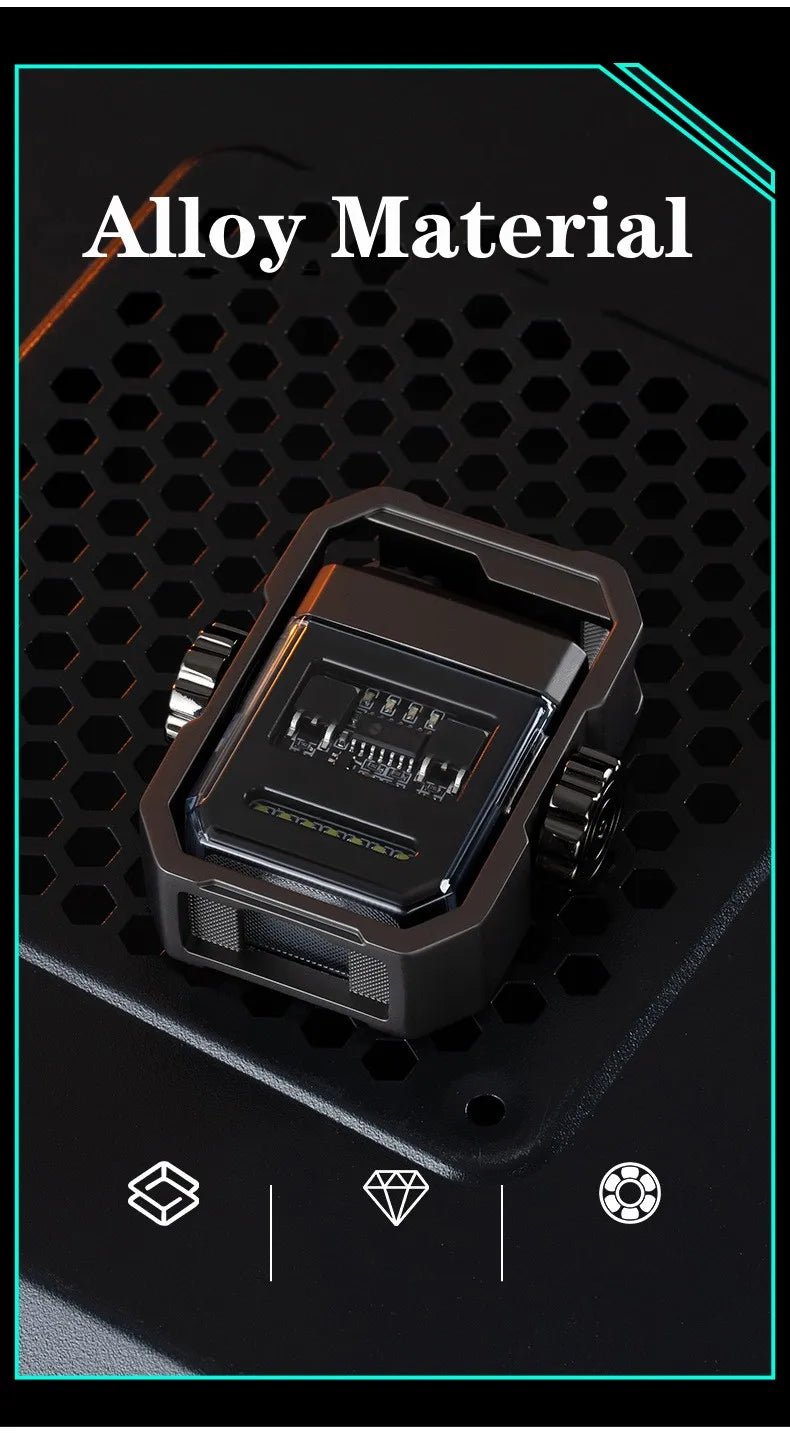 Mecha Arc Lighter – Windproof, Fast - Charging, Fidget Spinner - Featured Mart