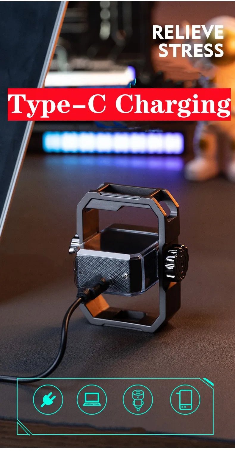 Mecha Arc Lighter – Windproof, Fast - Charging, Fidget Spinner - Featured Mart
