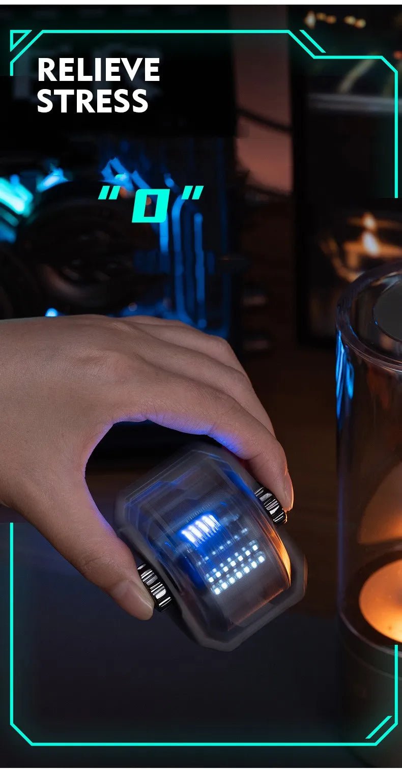 Mecha Arc Lighter – Windproof, Fast - Charging, Fidget Spinner - Featured Mart
