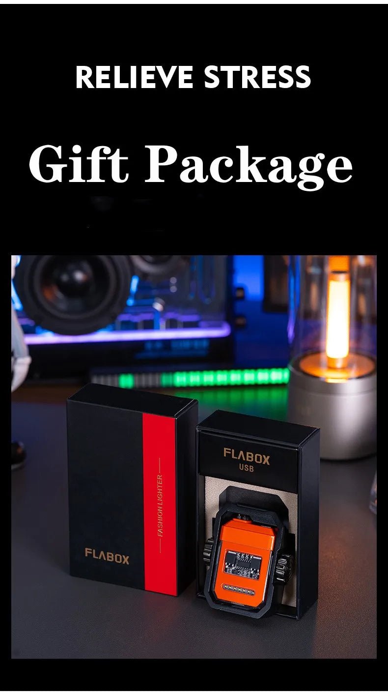 Mecha Arc Lighter – Windproof, Fast - Charging, Fidget Spinner - Featured Mart