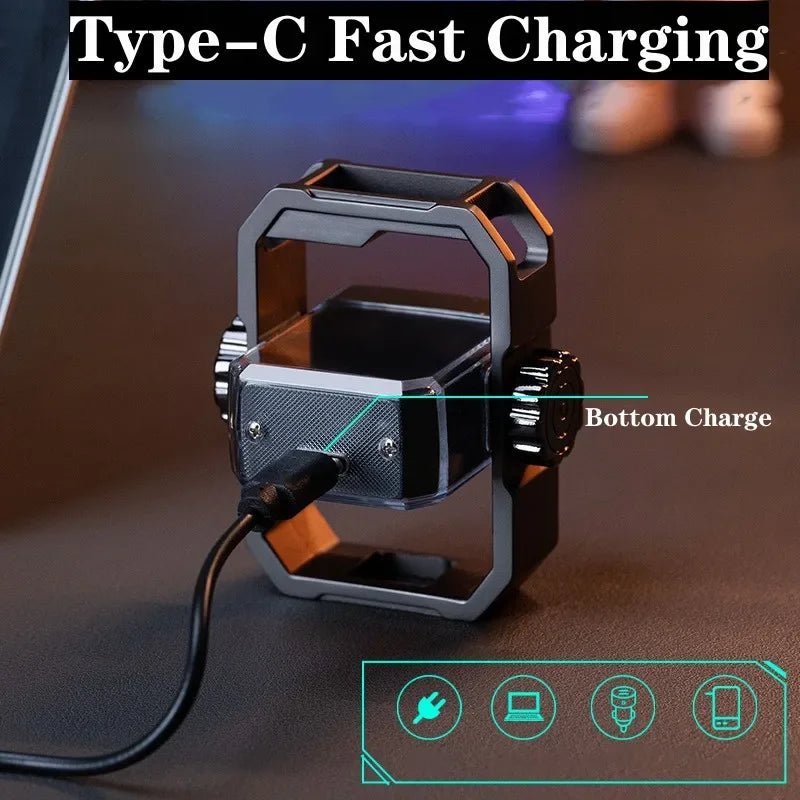 Mecha Arc Lighter – Windproof, Fast - Charging, Fidget Spinner - Featured Mart