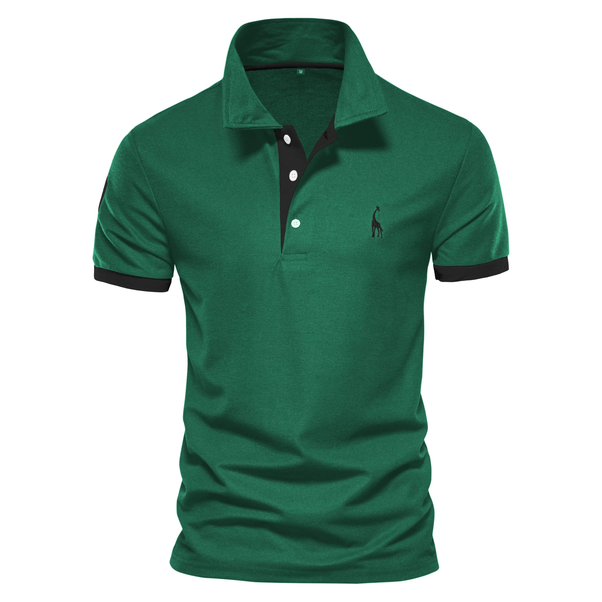 Men's Polo Shirt with Quality Giraffe Embroidery - Featured Mart