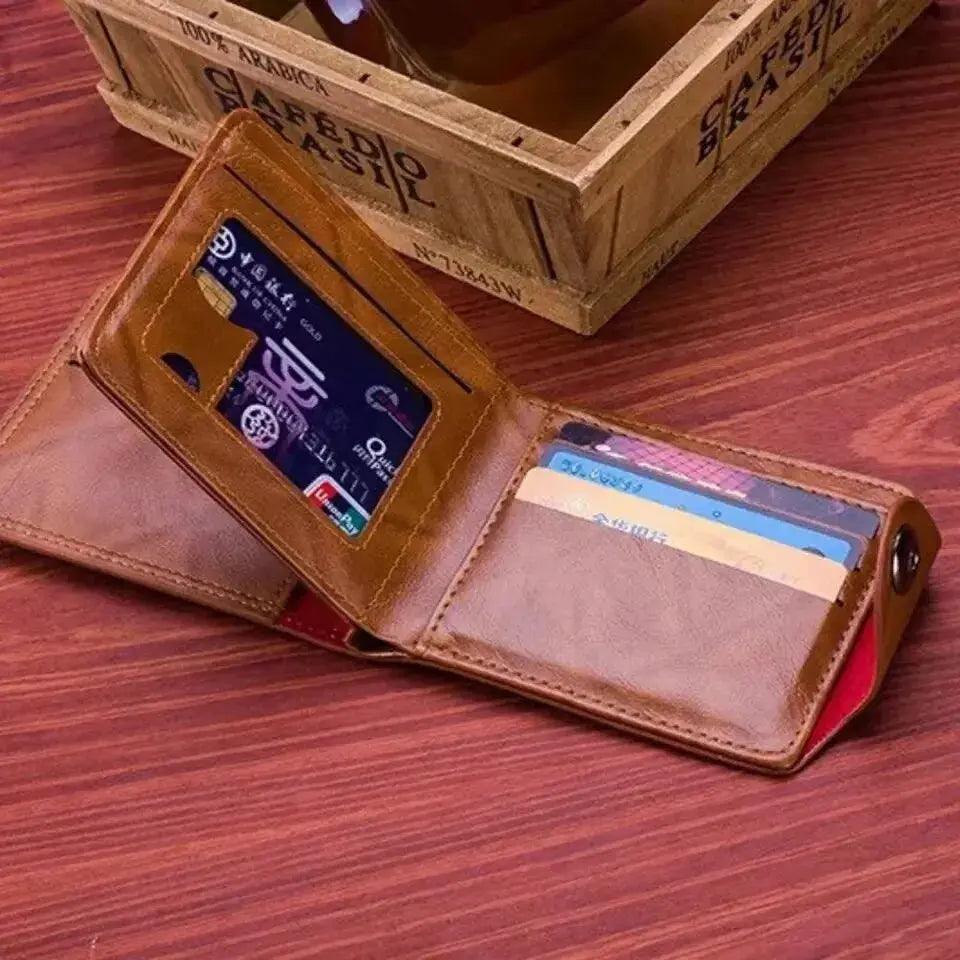 Men's Wallets With 100 US Dollar PatternWallet - Featured Mart