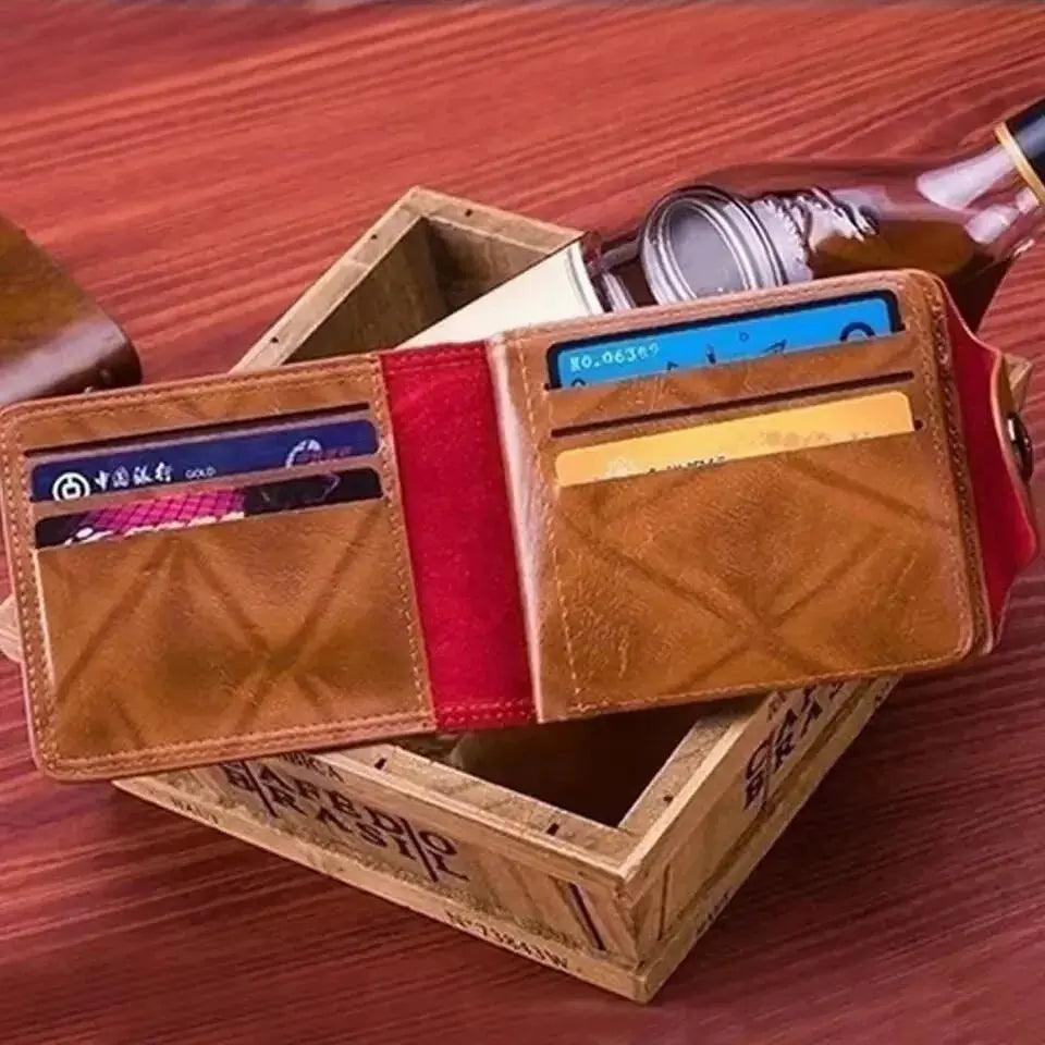 Men's Wallets With 100 US Dollar PatternWallet - Featured Mart