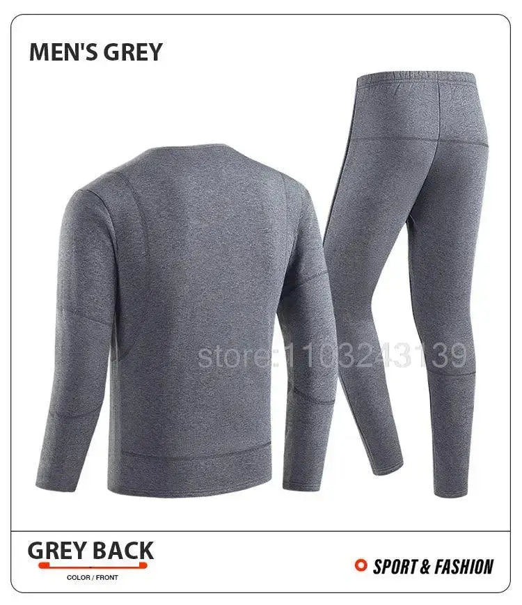 Men’s Winter Heated Thermal Jacket & Pants USB Electric Skiwear - Featured Mart