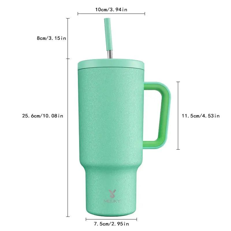 Meoky 40oz Cup Stainless Steel Vacuum Insulated Cup - Featured Mart