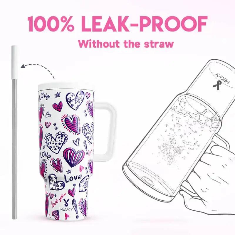 Meoky 40oz Cup Stainless Steel Vacuum Insulated Cup - Featured Mart