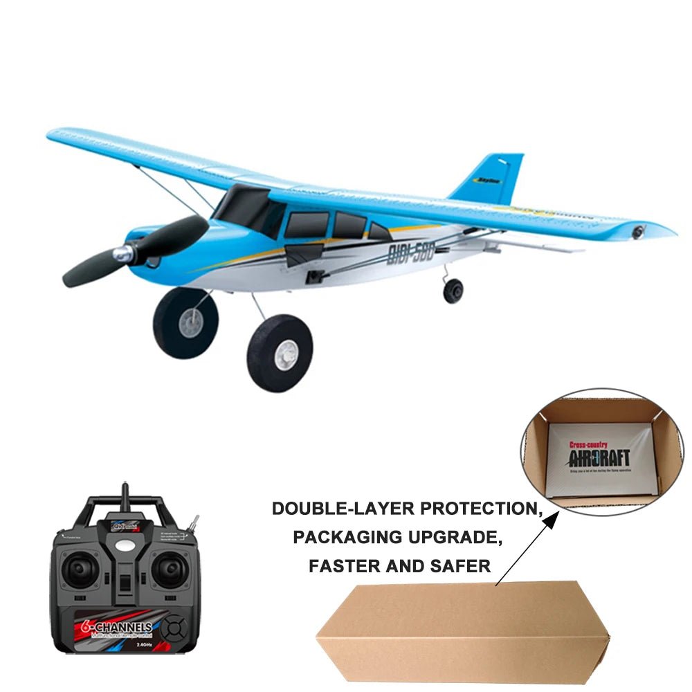 Moore M7 Off - Road RC Plane – 4CH Brushless Fixed Wing EPP Foam Airplane - Featured Mart