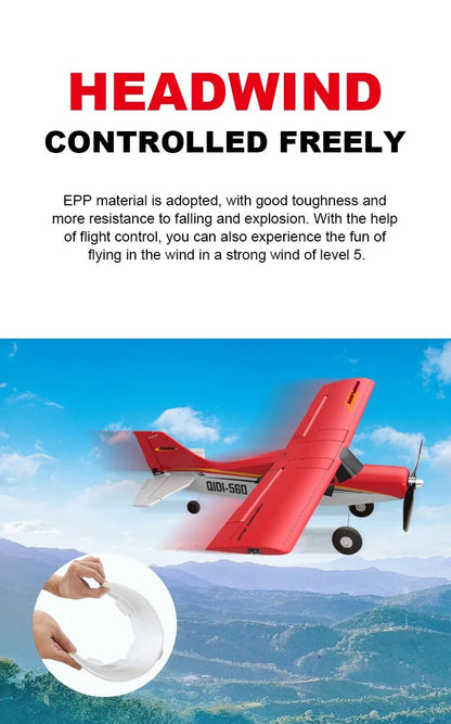 Moore M7 Off - Road RC Plane – 4CH Brushless Fixed Wing EPP Foam Airplane - Featured Mart