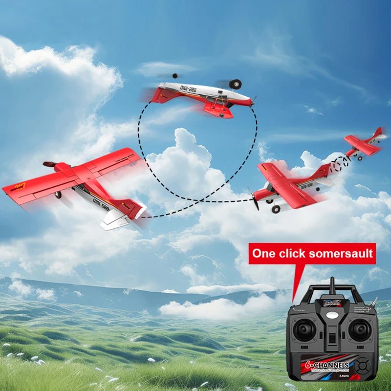 Moore M7 Off - Road RC Plane – 4CH Brushless Fixed Wing EPP Foam Airplane - Featured Mart