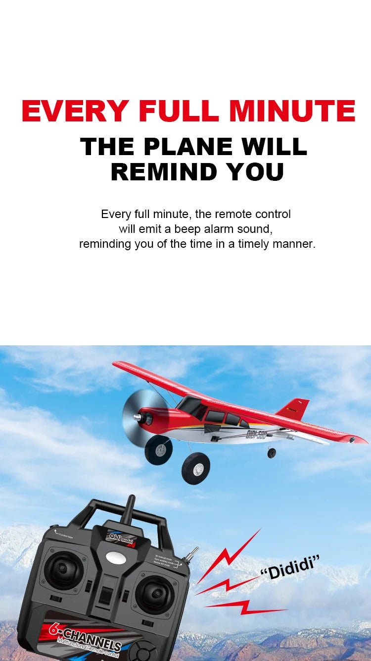 Moore M7 Off - Road RC Plane – 4CH Brushless Fixed Wing EPP Foam Airplane - Featured Mart