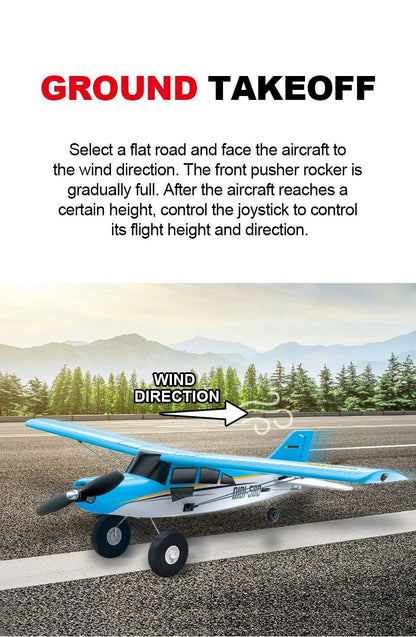 Moore M7 Off - Road RC Plane – 4CH Brushless Fixed Wing EPP Foam Airplane - Featured Mart