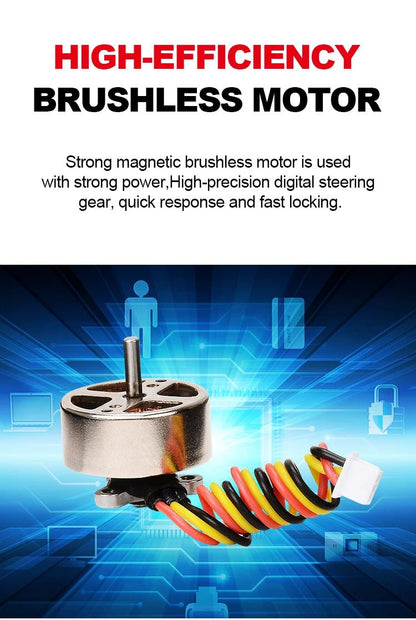 Moore M7 Off - Road RC Plane – 4CH Brushless Fixed Wing EPP Foam Airplane - Featured Mart