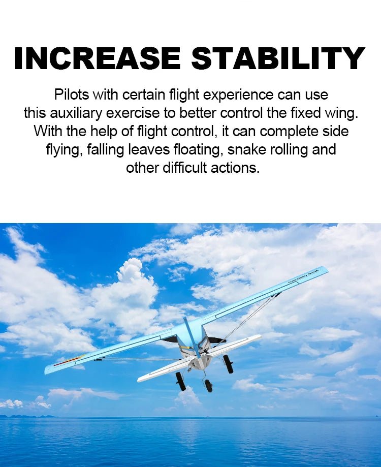 Moore M7 Off - Road RC Plane – 4CH Brushless Fixed Wing EPP Foam Airplane - Featured Mart