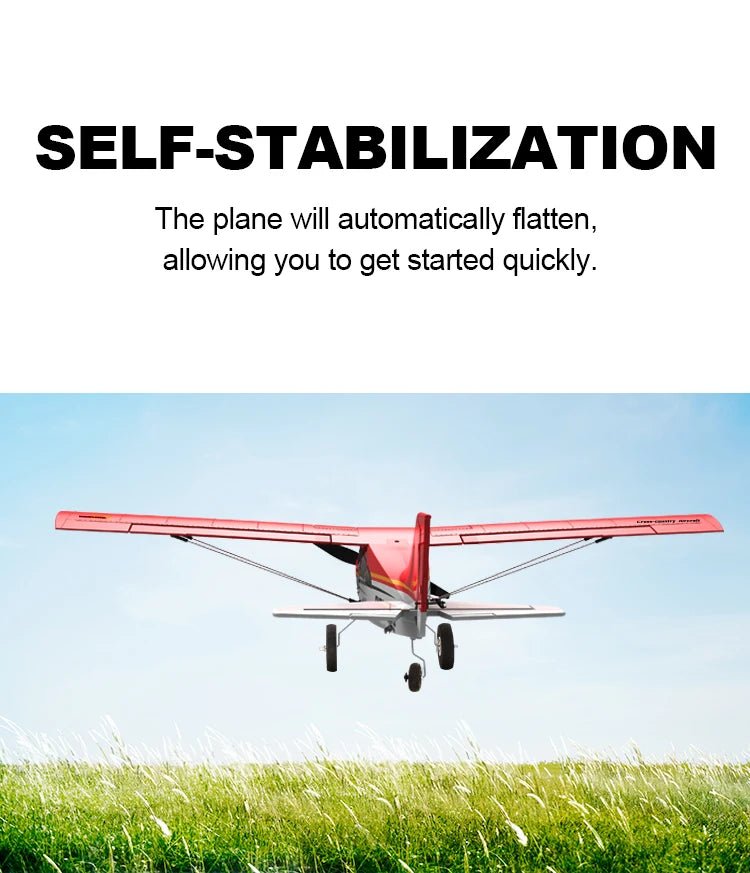 Moore M7 Off - Road RC Plane – 4CH Brushless Fixed Wing EPP Foam Airplane - Featured Mart