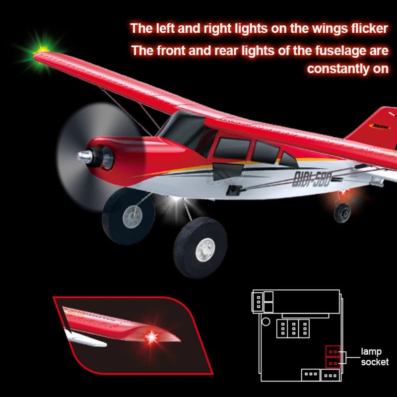 Moore M7 Off - Road RC Plane – 4CH Brushless Fixed Wing EPP Foam Airplane - Featured Mart