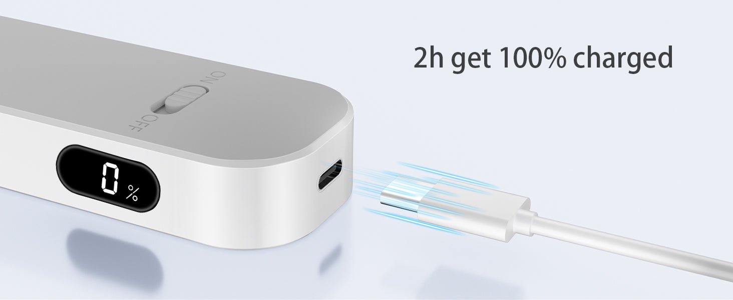 Motion Sensor LED Cabinet Light – 60 LEDs, Touch Control, Wireless & Rechargeable - Featured Mart