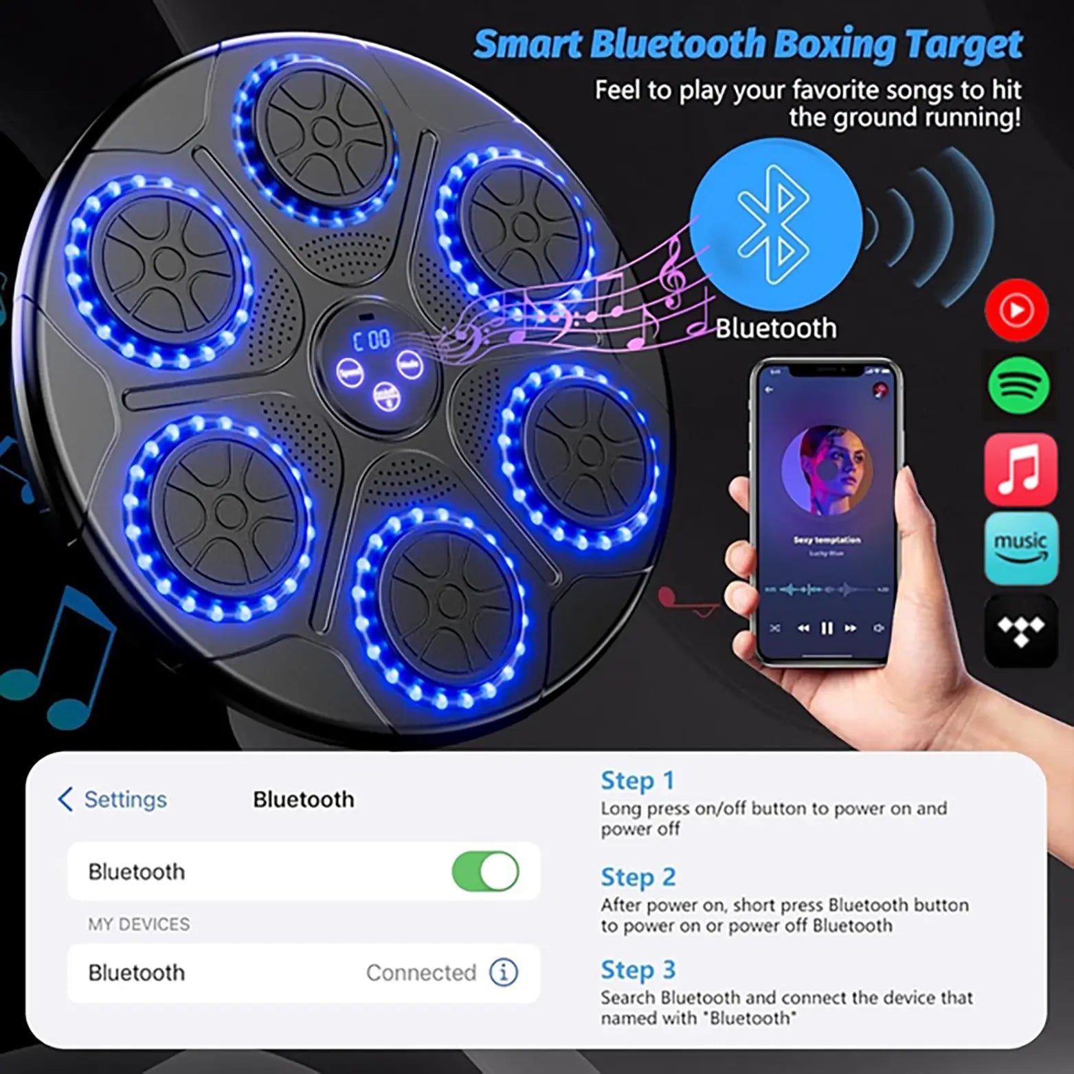 New Smart Music Boxing Machine - Featured Mart