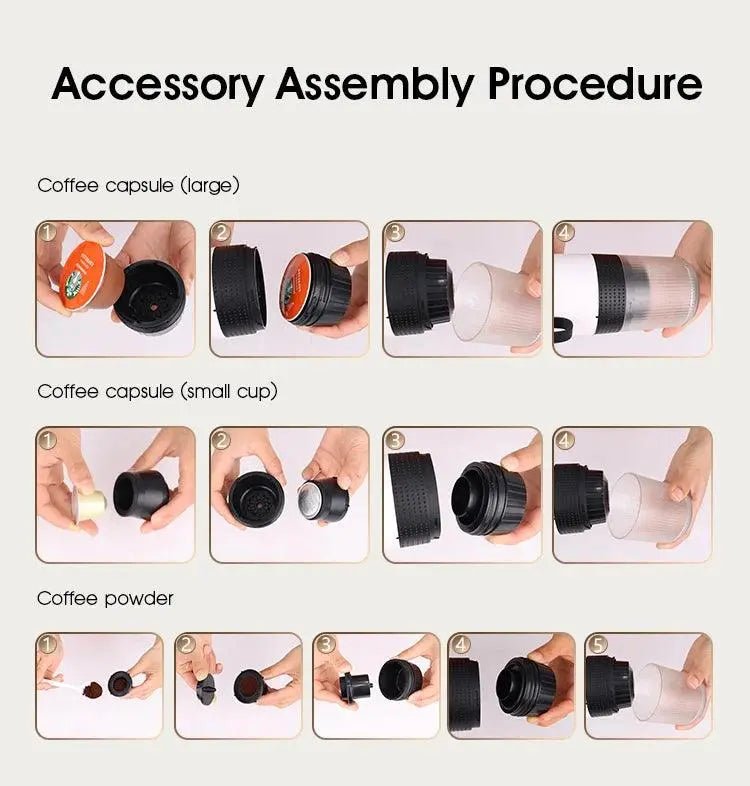 Portable Espresso Machine - Featured Mart