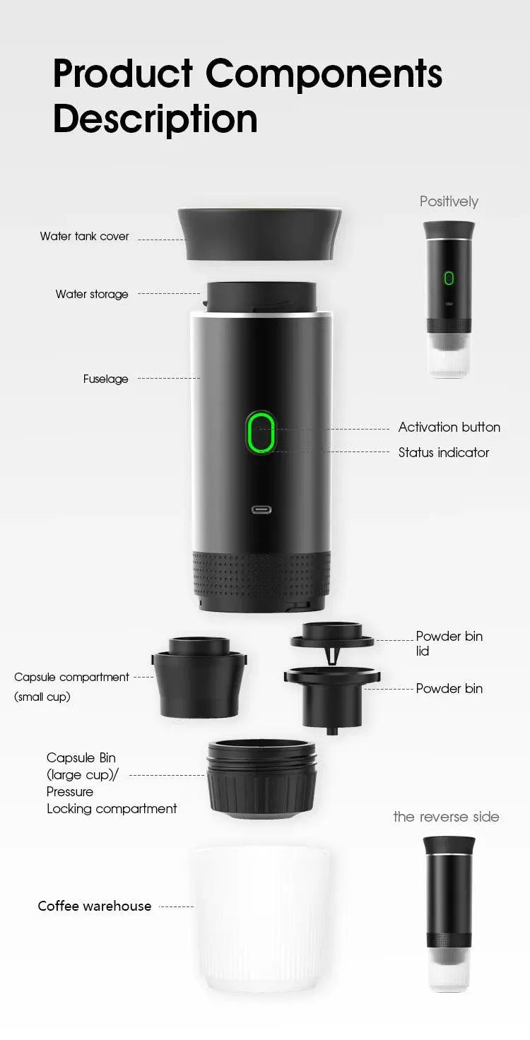 Portable Espresso Machine - Featured Mart