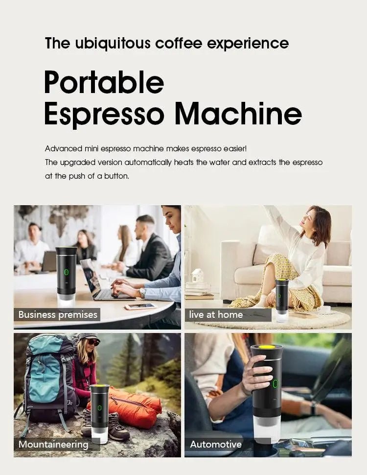 Portable Espresso Machine - Featured Mart