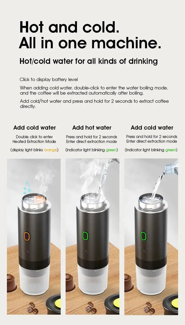 Portable Espresso Machine - Featured Mart