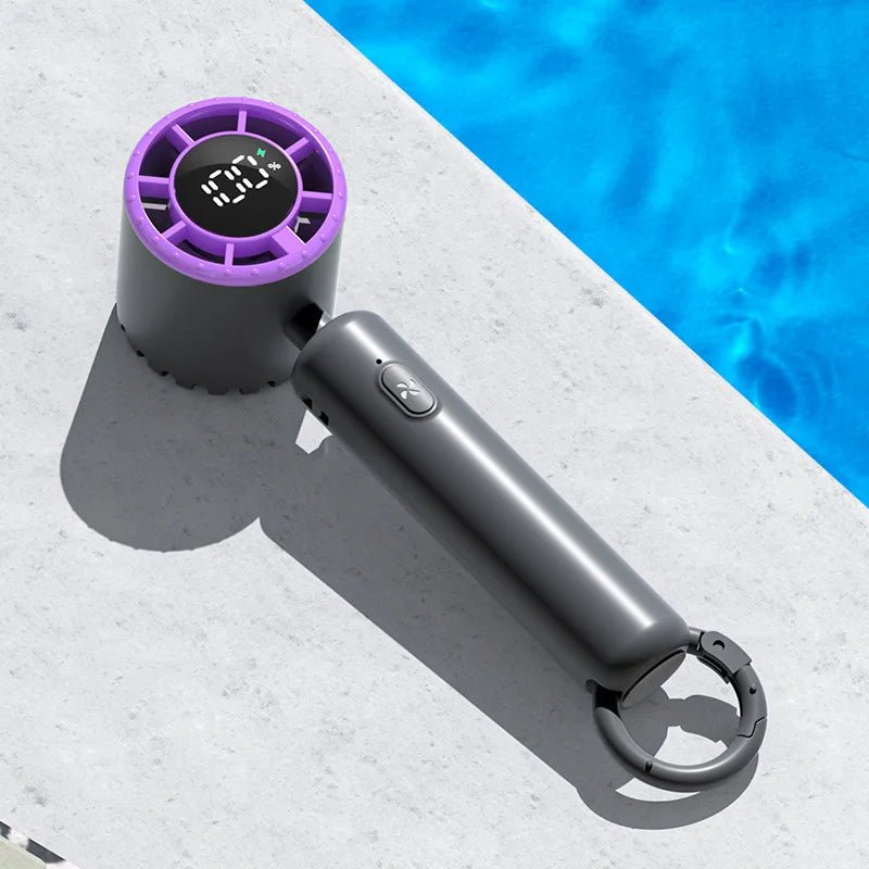 Portable Mini Handheld Fan – Rechargeable & Long Battery Life - Featured Mart