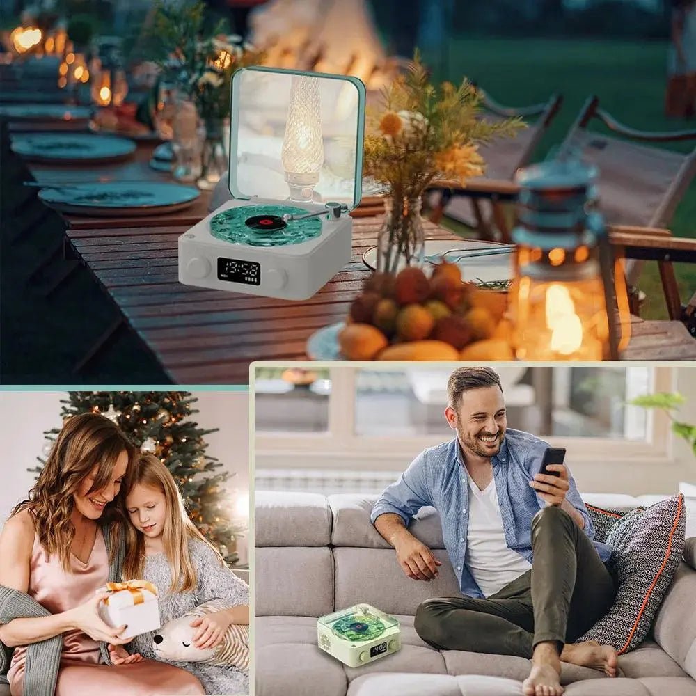 Portable Mini Retro White Noise Bluetooth Speaker - Featured Mart