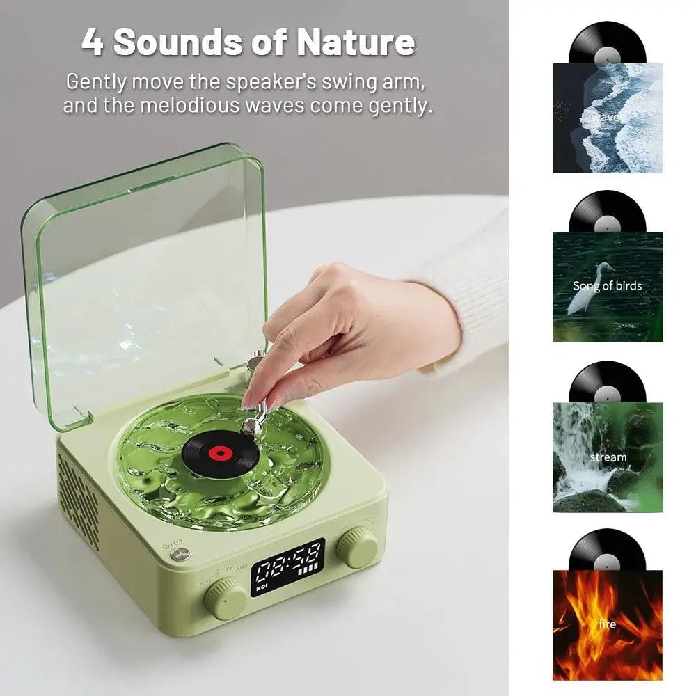 Portable Mini Retro White Noise Bluetooth Speaker - Featured Mart