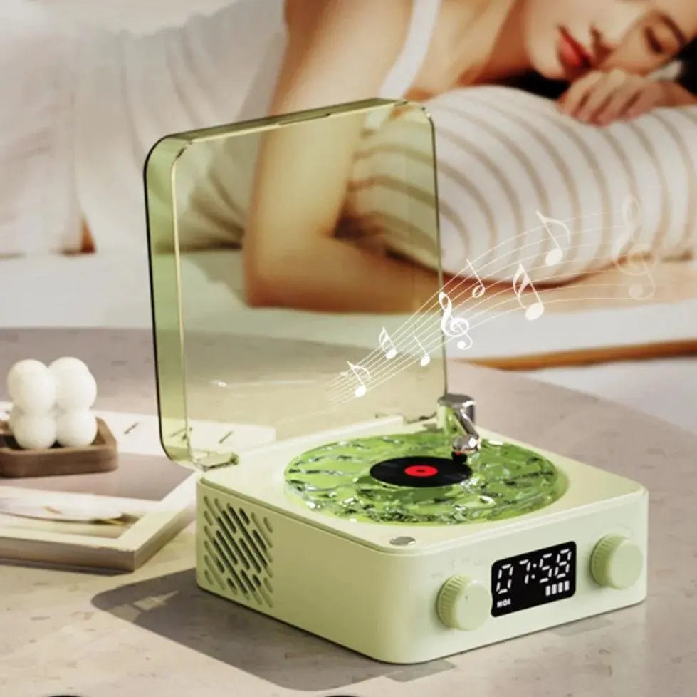 Portable Mini Retro White Noise Bluetooth Speaker - Featured Mart