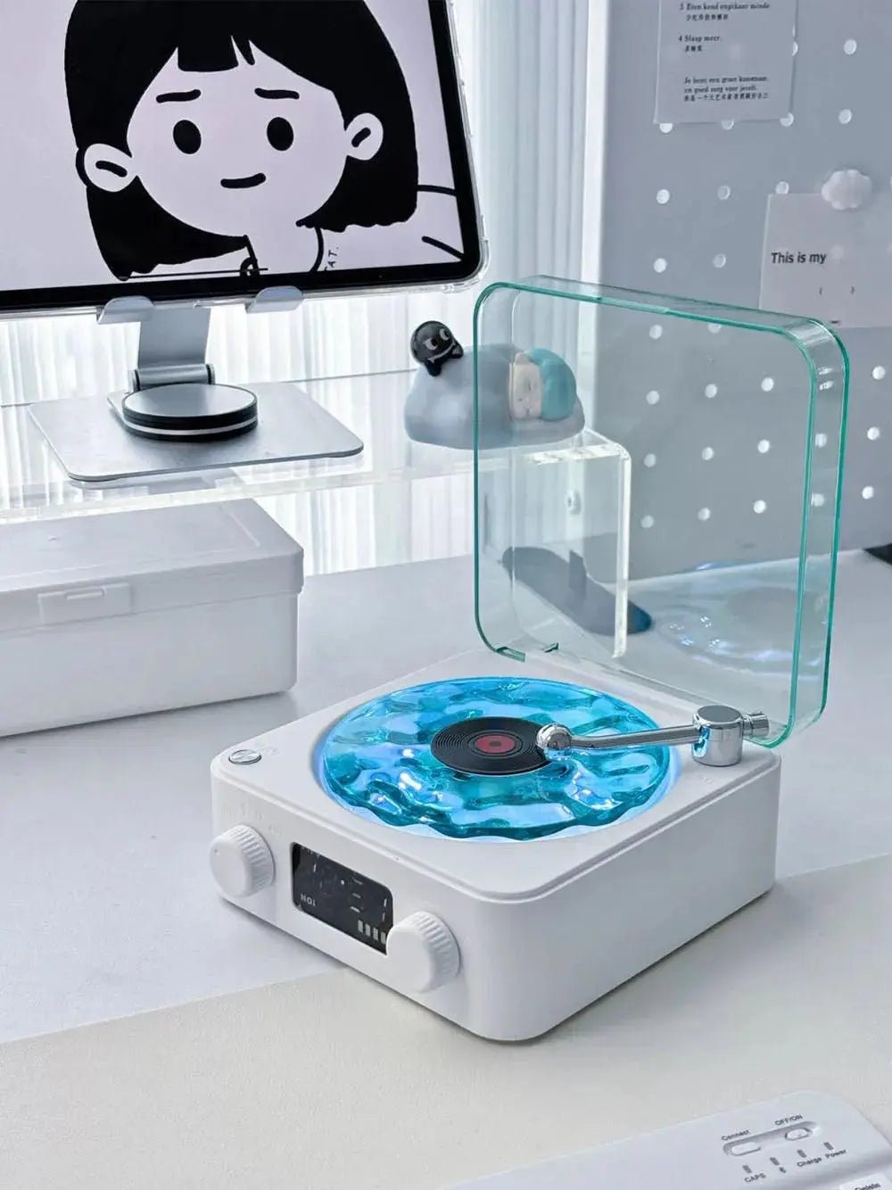 Portable Mini Retro White Noise Bluetooth Speaker - Featured Mart