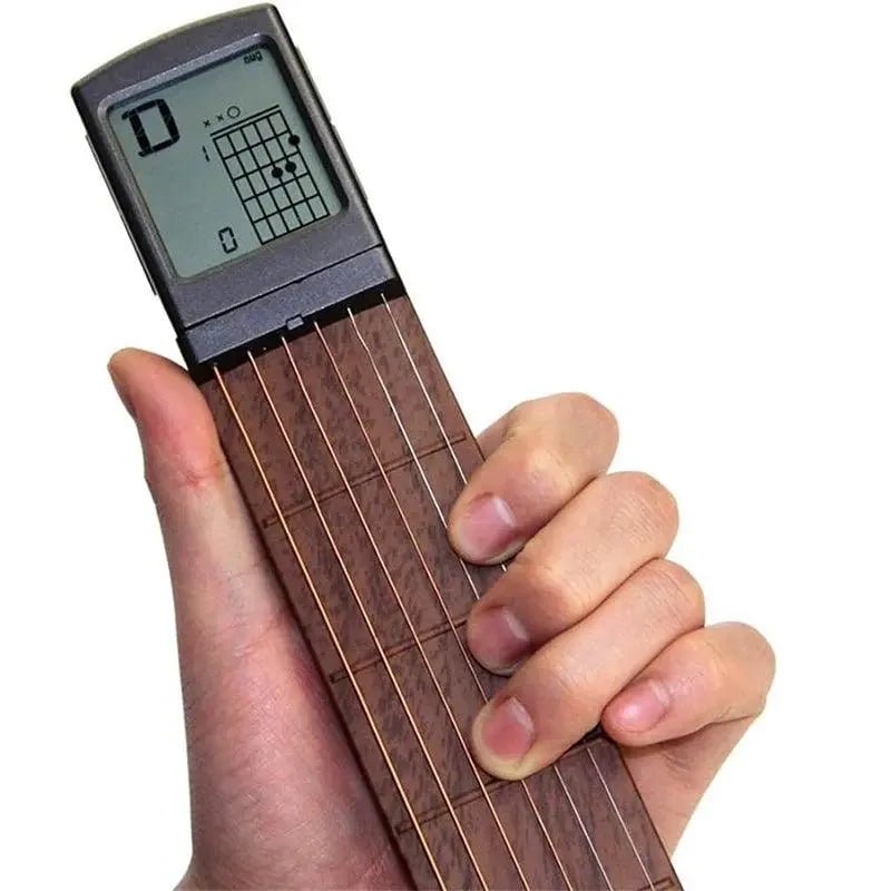 Portable Pocket Guitar Chord Tool with Rotatable Chord Chart for Beginners - Featured Mart