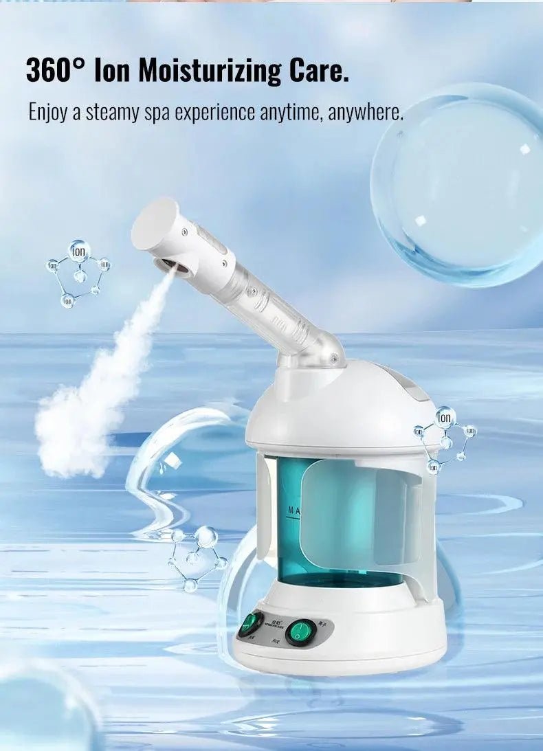 Portable Professional Ionic Facial Steamer - Featured Mart
