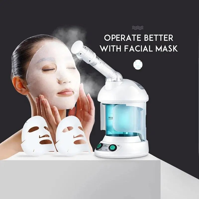 Portable Professional Ionic Facial Steamer - Featured Mart
