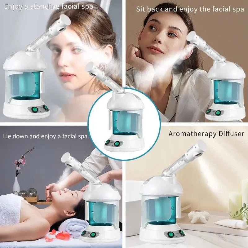 Portable Professional Ionic Facial Steamer - Featured Mart