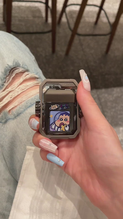 Mecha Arc Lighter – Windproof, Fast-Charging, Fidget Spinner