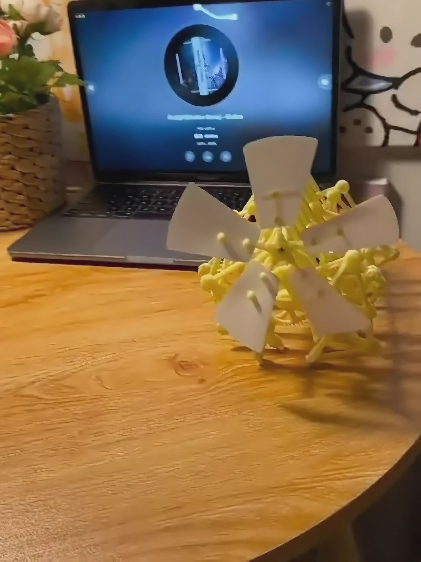 Wind-Powered Mechanical Beast