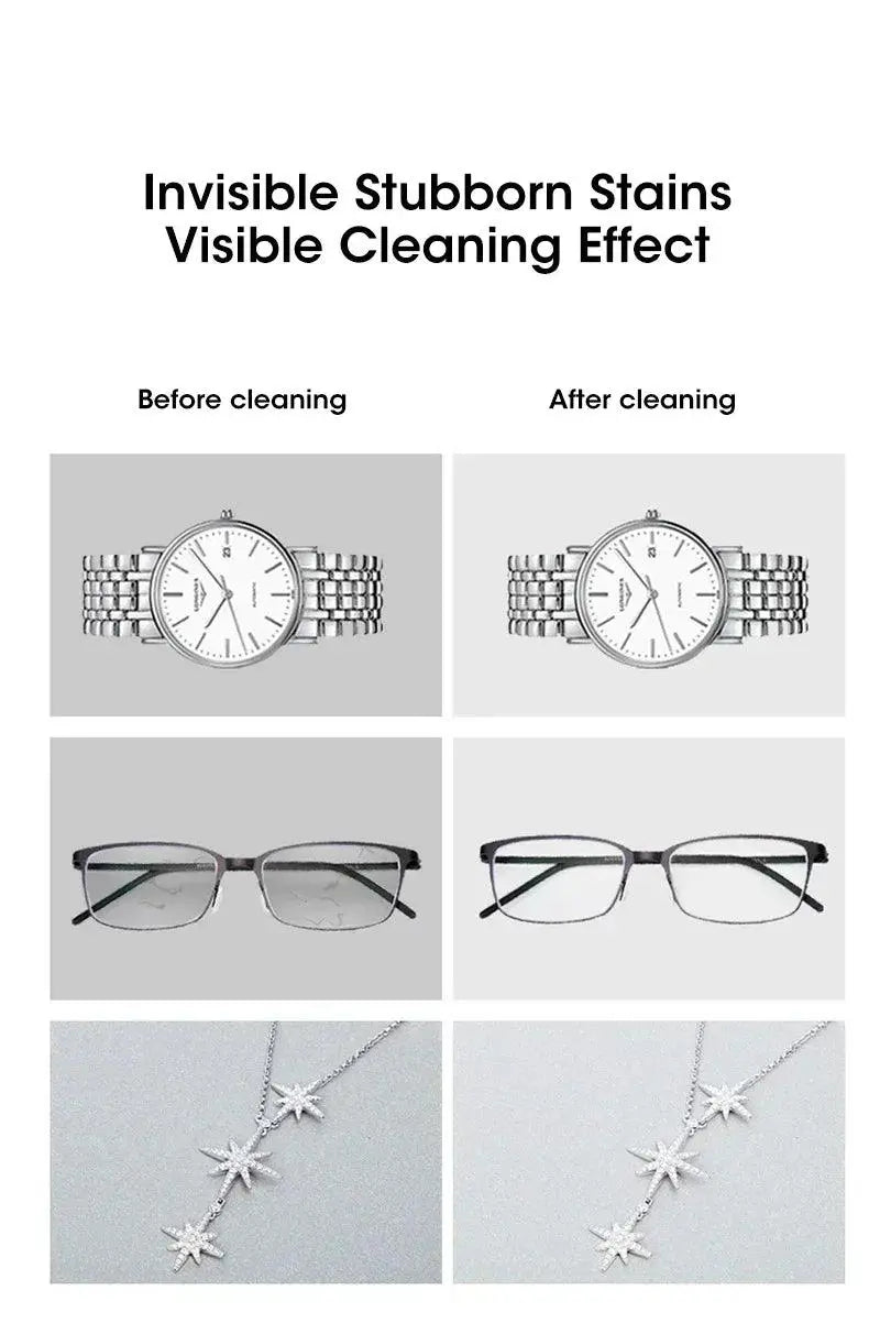 Professional Ultrasonic Cleaner 500ML —High - frequency Vibrations for Deep Cleaning Glasses, Jewelry & More - Featured Mart