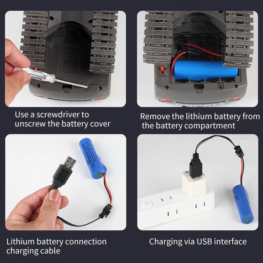RC Excavator & Dump Truck Set – 2.4G Construction Toy Vehicles - Featured Mart