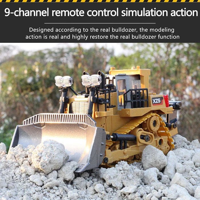 RC Excavator & Dump Truck Set – 2.4G Construction Toy Vehicles - Featured Mart