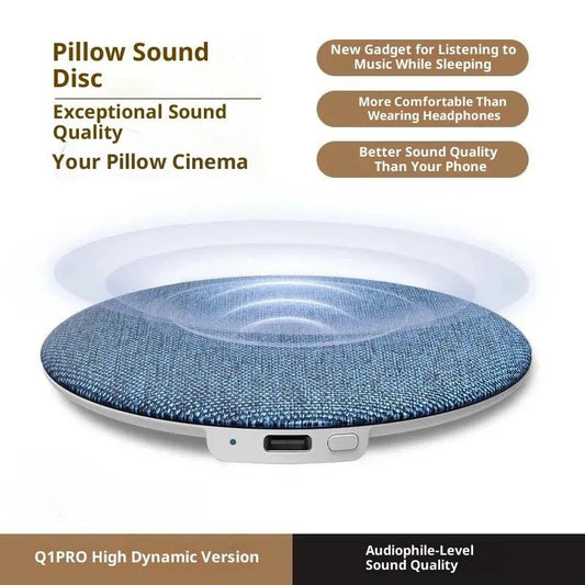 Slim Bluetooth Sleep Aid Pillow Speaker - Featured Mart